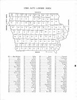 Auto License Index, Marshall County 1967